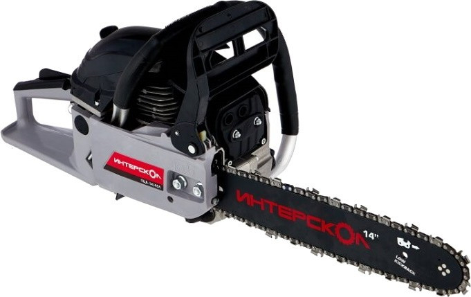 Цепная бензиновая пила Интерскол ПЦБ-14/45Л Цепная бензиновая пила Интерскол ПЦБ-14/45Л
