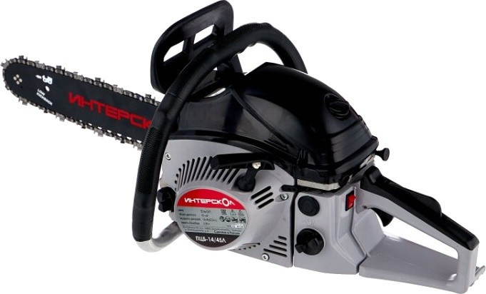 Цепная бензиновая пила Интерскол ПЦБ-14/45Л Цепная бензиновая пила Интерскол ПЦБ-14/45Л