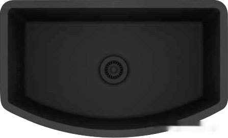 Кухонная мойка AquaSanita Villa Premium GQV100W (черный 601)
