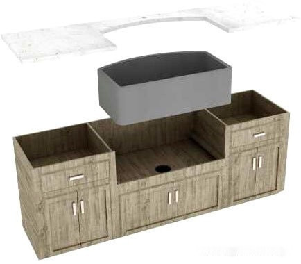 Кухонная мойка AquaSanita Villa Premium GQV100W (черный 601)