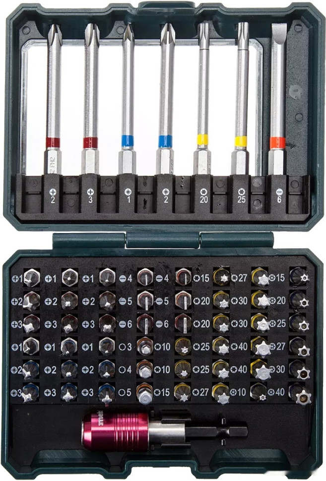 Набор бит Metabo 626702000 (56 предметов) Набор бит Metabo 626702000 (56 предметов)