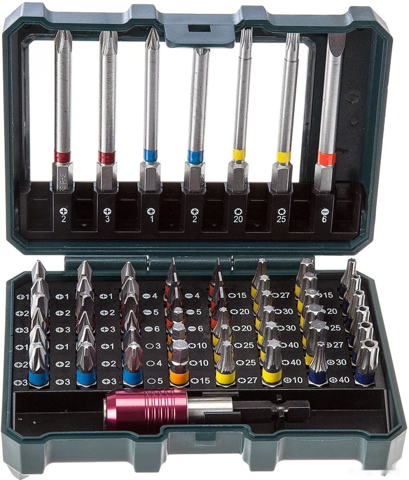 Набор бит Metabo 626702000 (56 предметов) Набор бит Metabo 626702000 (56 предметов)