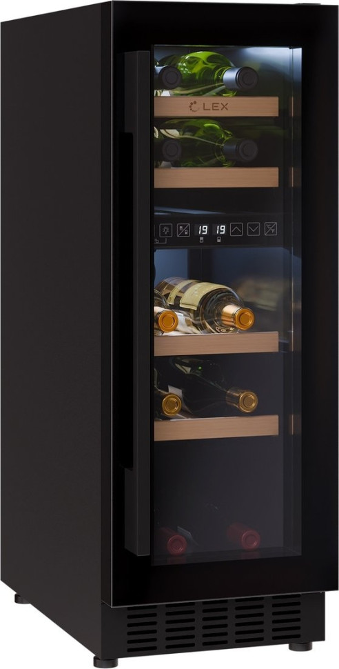Винный шкаф LEX LWD3017BL Dual Zone Винный шкаф LEX LWD3017BL Dual Zone