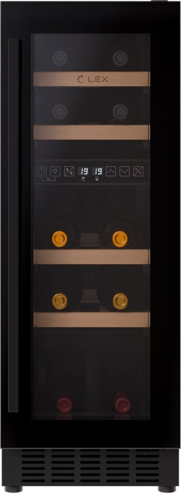 Винный шкаф LEX LWD3017BL Dual Zone Винный шкаф LEX LWD3017BL Dual Zone