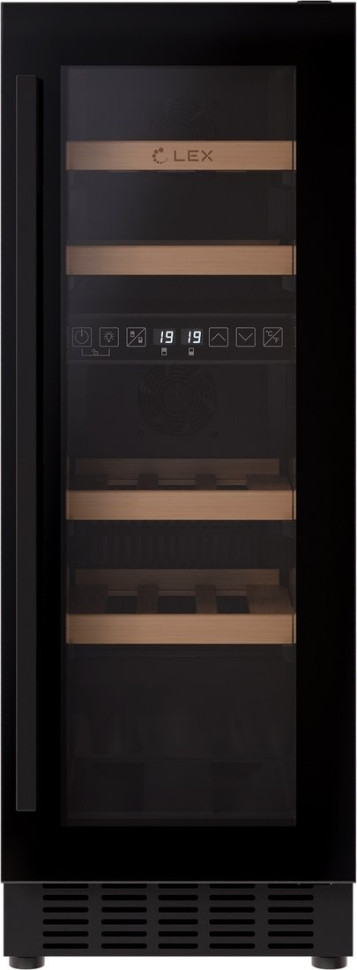 Винный шкаф LEX LWD3017BL Dual Zone Винный шкаф LEX LWD3017BL Dual Zone