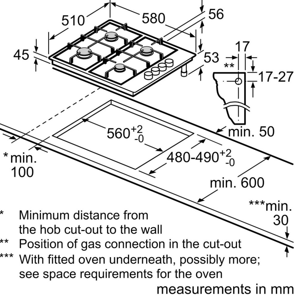 Варочная панель Bosch PBP6C6B82Q