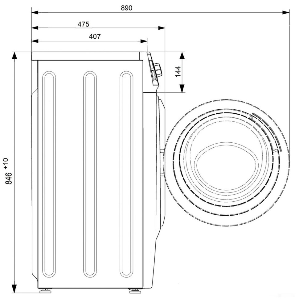 Стиральная машина ATLANT СМА 60У1210-00