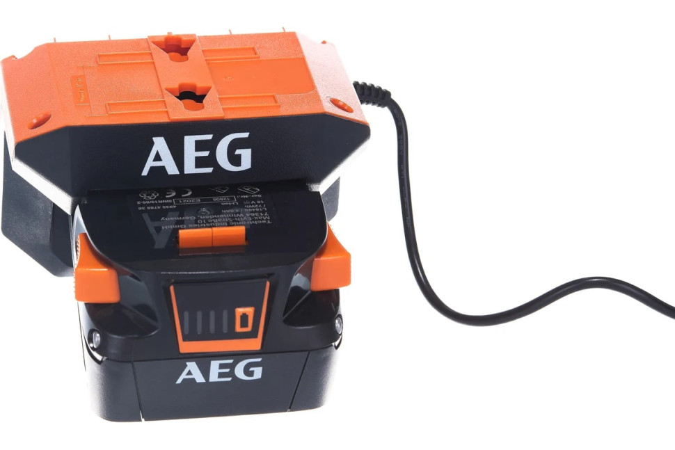 Аккумулятор для инструмента AEG Powertools SET L1840S 4935478933 (18В/4 Ah + 18В) Аккумулятор для инструмента AEG Powertools SET L1840S 4935478933 (18В/4 Ah + 18В)