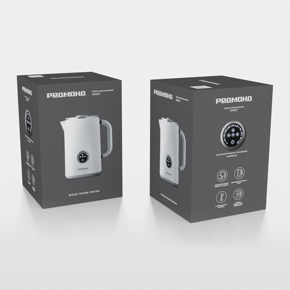 Электрический чайник Redmond KM237 (белый) Электрический чайник Redmond KM237 (белый)