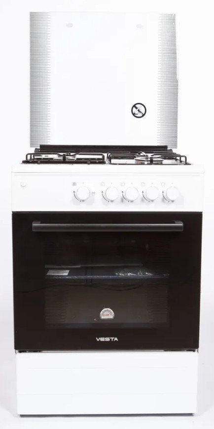 Плита Vesta Bergamo VGG 10-G (White)