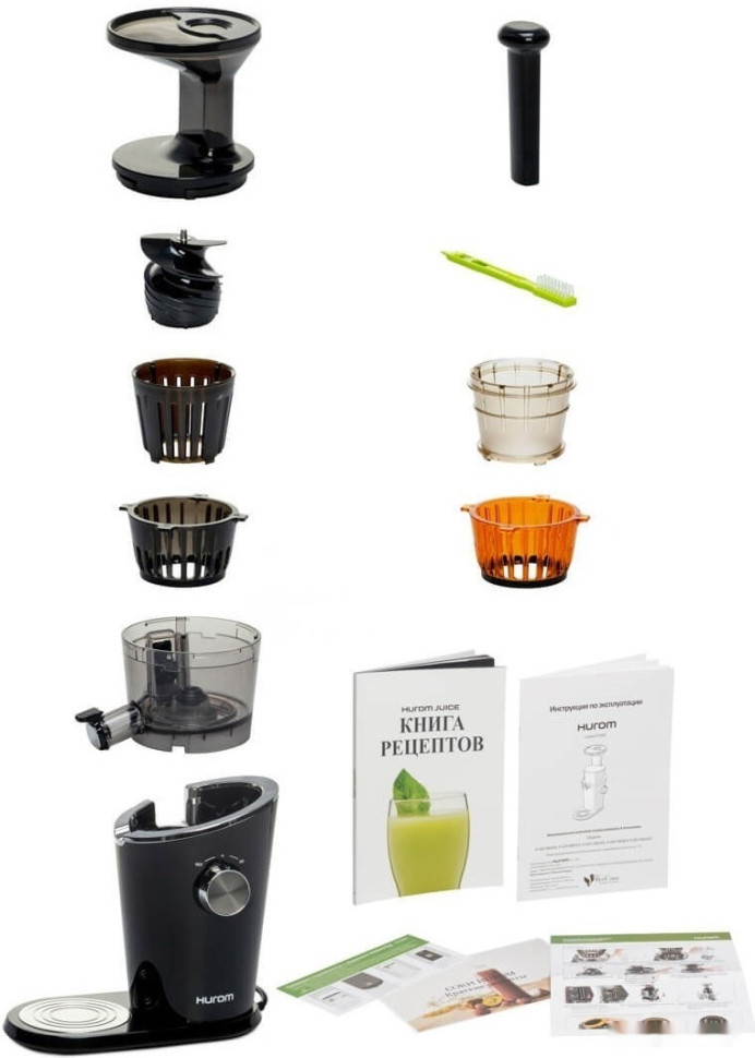 Соковыжималка Hurom H-100 (черный)