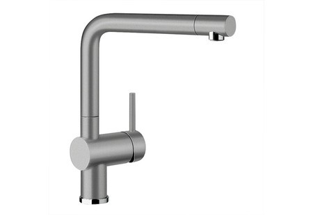 Смеситель Blanco LINUS (гранит) алюметаллик