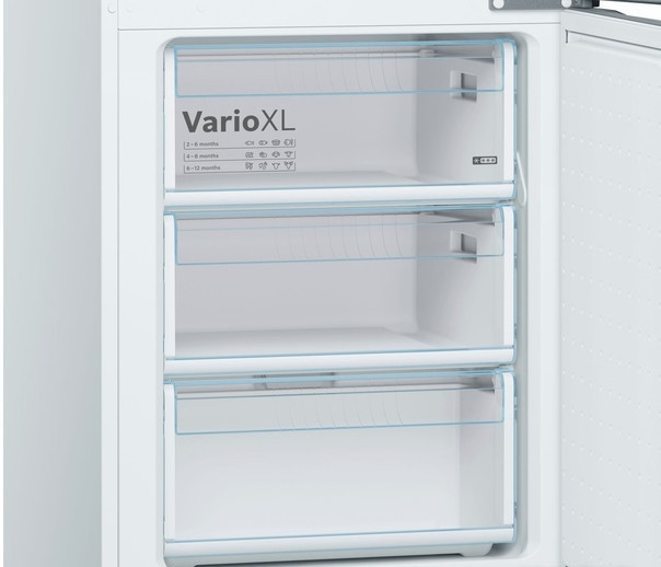 Холодильник с нижней морозильной камерой Bosch KGV36XW21R