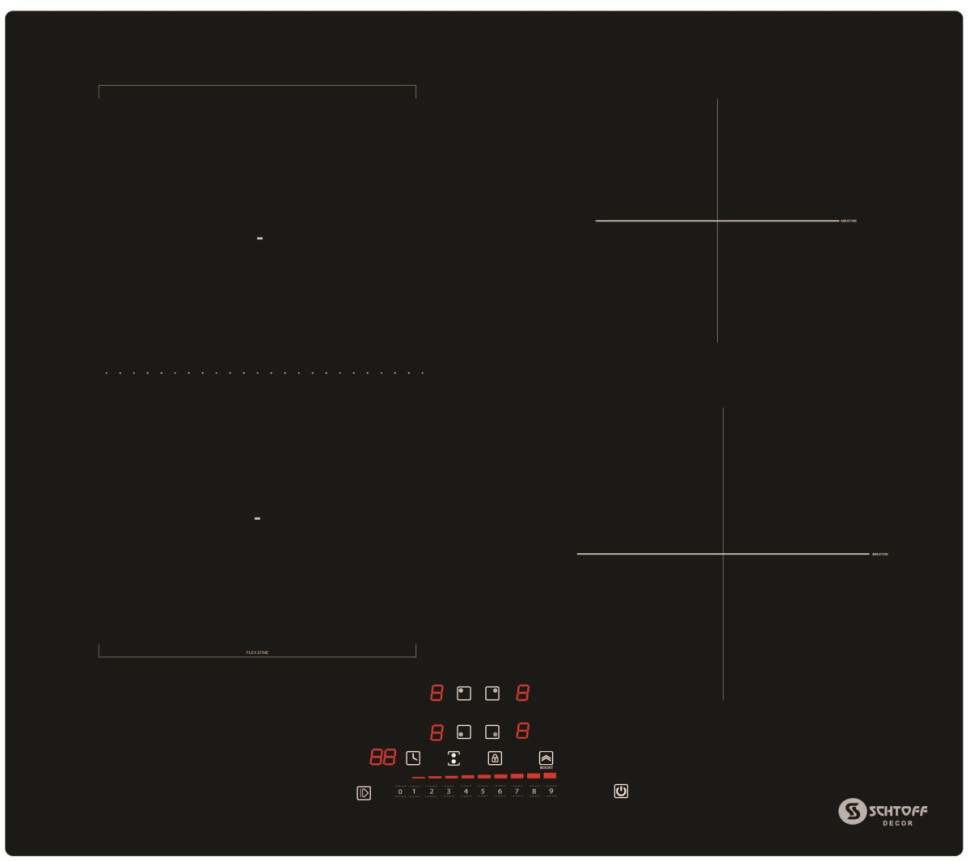Варочная панель Schtoff I60H01 Black