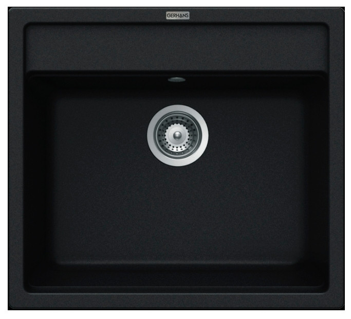 Кухонная мойка Gerhans A12 (Black)
