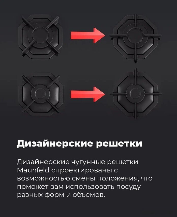 Варочная панель Maunfeld EGHG.32.2CW/G Варочная панель Maunfeld EGHG.32.2CW/G