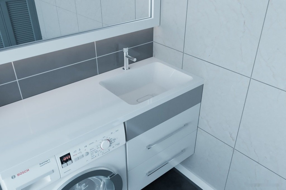 Умывальник Madera Kamilla 120х48 (правый) Умывальник Madera Kamilla 120х48 (правый)