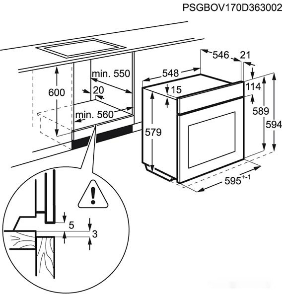Духовой шкаф AEG BER352110M Духовой шкаф AEG BER352110M