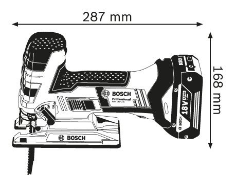 Лобзик Bosch GST 18 V-LI S Professional