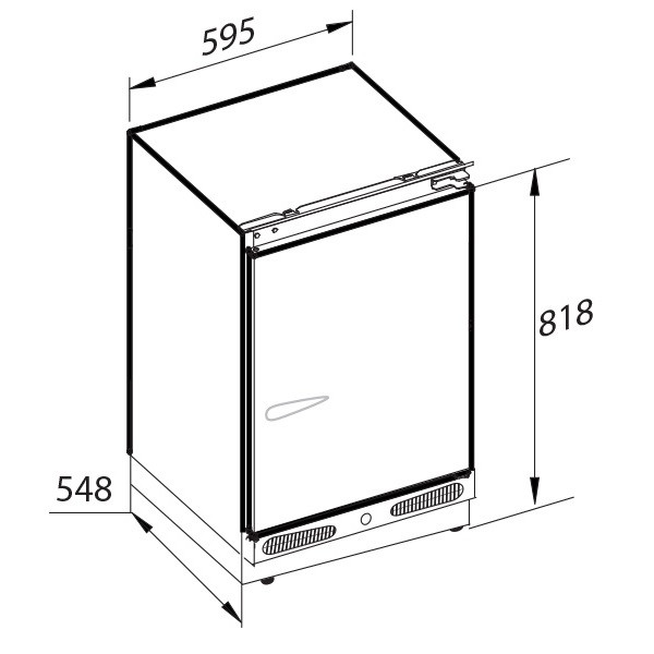 Холодильник Zigmund & Shtain BR 02 X