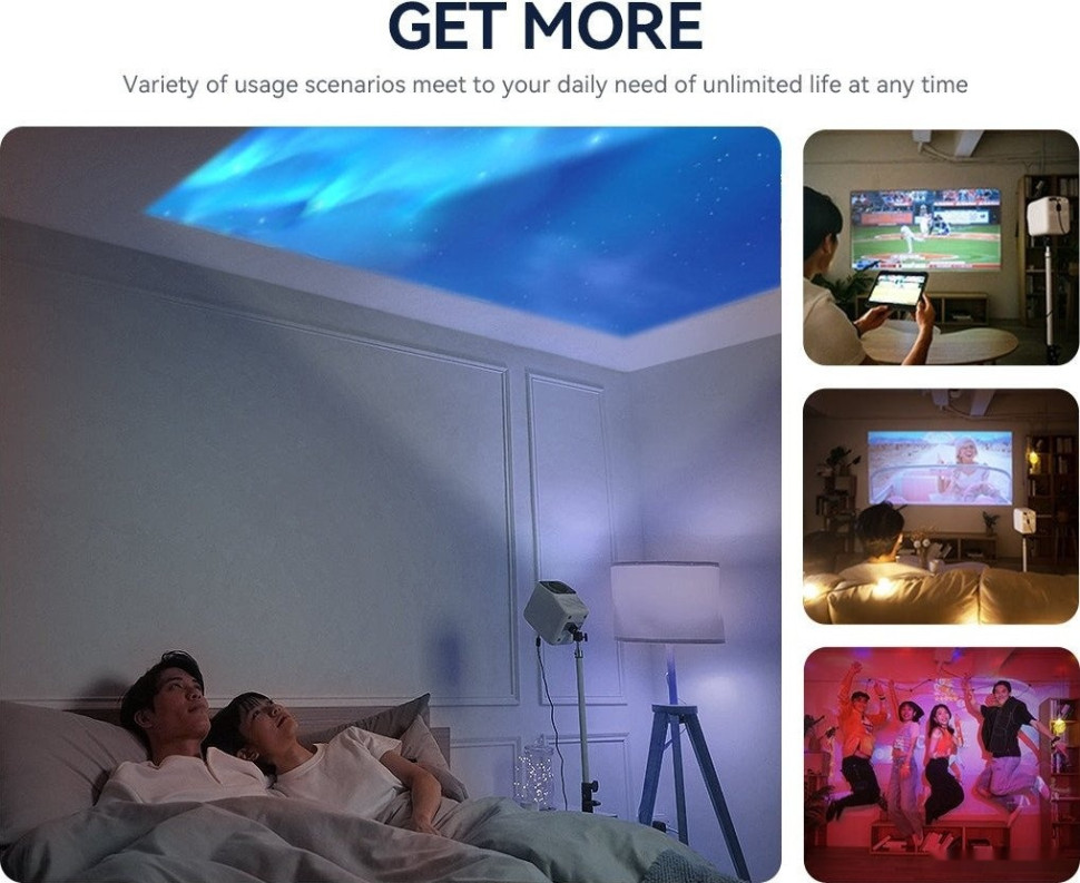 Проектор Wanbo T2 Max 2023 (белый)