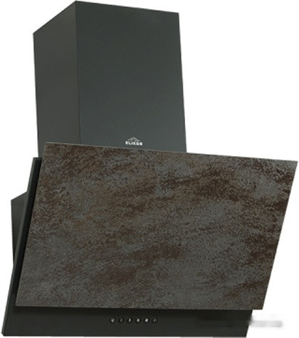 Вытяжка Elikor Рубин Ceramics S4 90П-700-Э4Д антрацит/бронзовый травертин керамогранит