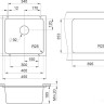 Кухонная мойка Granula GR-3601 (шварц) Кухонная мойка Granula GR-3601 (шварц)
