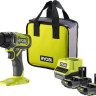 Дрель-шуруповерт Ryobi RDD18-2C20S 5133005520 (с 2-мя АКБ 2 Ач, сумка)