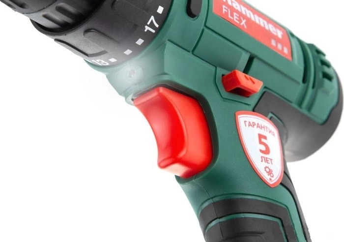 Дрель-шуруповерт Hammer Flex ACD18BS (с 2-мя АКБ, кейс) Дрель-шуруповерт Hammer Flex ACD18BS (с 2-мя АКБ, кейс)