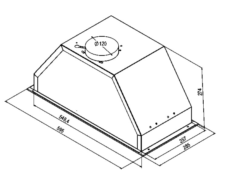 Вытяжка Weissgauff Pilot 600 PB White Glass Вытяжка Weissgauff Pilot 600 PB White Glass