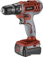 Дрель-шуруповерт Oasis ASU-18S (с 2-мя АКБ, кейс)