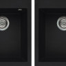 Кухонная мойка Elleci Quadra 200 K86 Black Кухонная мойка Elleci Quadra 200 K86 Black