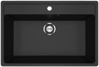 Кухонная мойка Ulgran U-600 (344 ультра-черный)