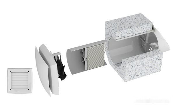 Проветриватель с рекуперацией Royal Clima Fiato RCF-70 LUX Проветриватель с рекуперацией Royal Clima Fiato RCF-70 LUX