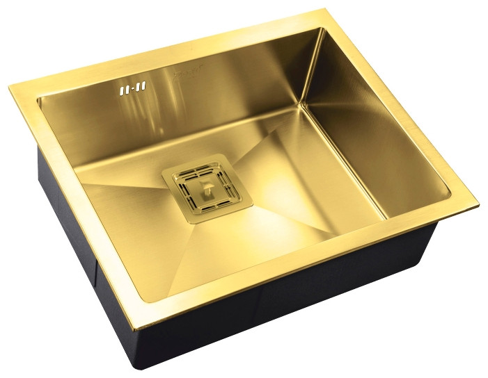 Кухонная мойка Zorg PVD SZR-5844 BRONZE