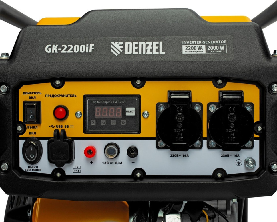 Генератор Denzel GK-2200iF Генератор Denzel GK-2200iF