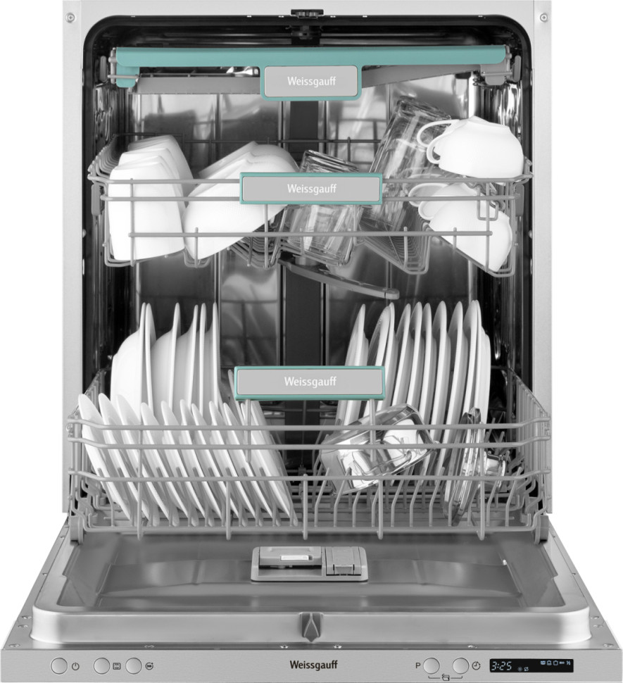 Посудомоечная машина Weissgauff BDW 6033 Wi-Fi Inverter Autoopen 433789 Посудомоечная машина Weissgauff BDW 6033 Wi-Fi Inverter Autoopen 433789