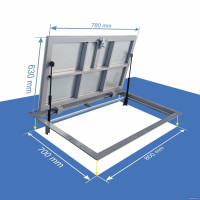 Люк под плитку Lukoff Гарант Люкс (70x80 см)