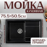 Кухонная мойка Saniteco Fama (оникс)