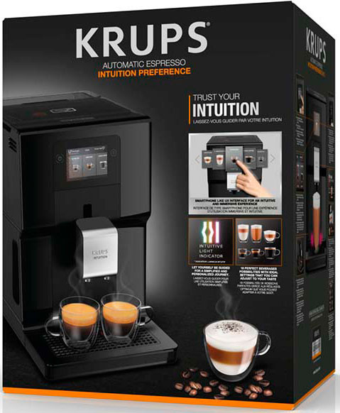 Эспрессо кофемашина Krups Intuition Preference EA873810 Эспрессо кофемашина Krups Intuition Preference EA873810