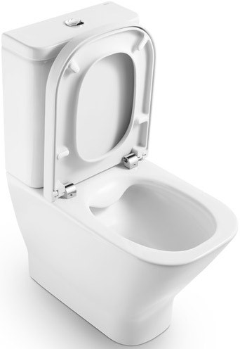 Унитаз Roca The Gap CleanRim [34273700H] без бачка без крышки