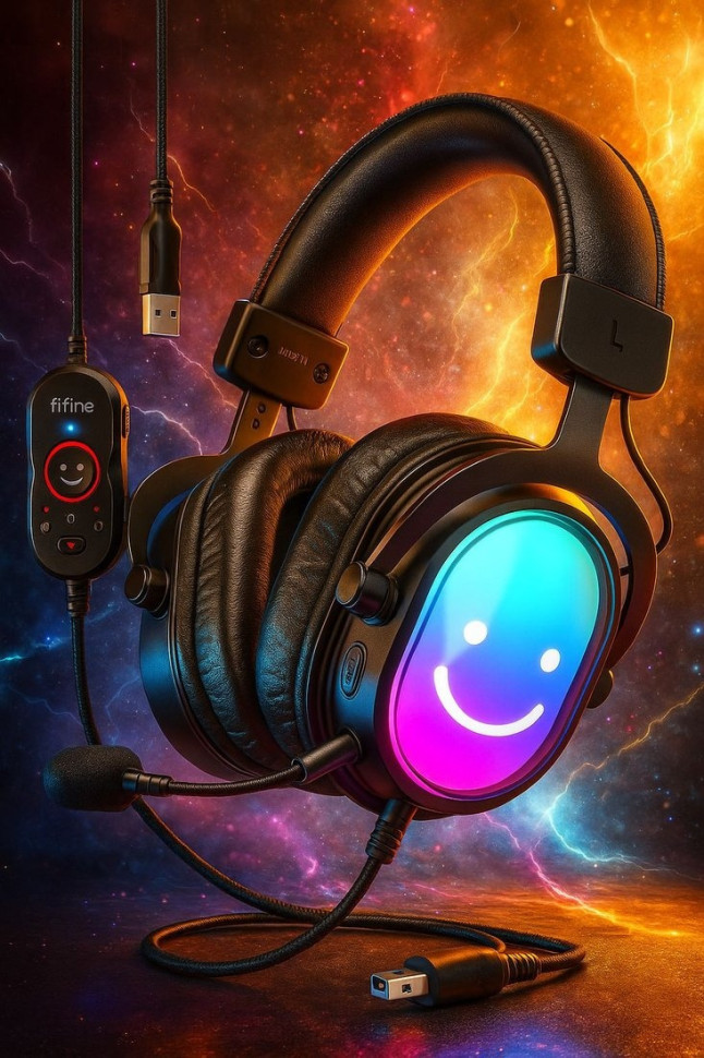 Наушники FIFINE H16 (черный) Наушники FIFINE H16 (черный)