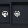 Кухонная мойка Zigmund & Shtain Rechteck 400.275 (черный базальт)