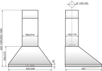 Вытяжка Elikor Вента 60П-650-К3Д крем