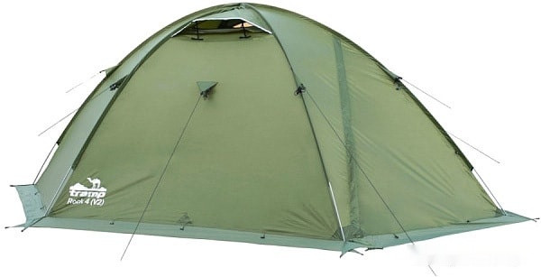 Палатка Tramp Rock 4 v2 (зеленый)