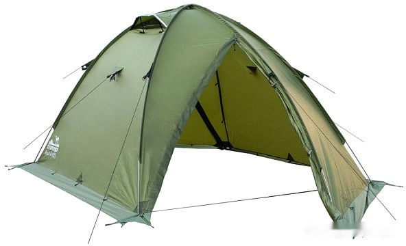 Палатка Tramp Rock 4 v2 (зеленый)