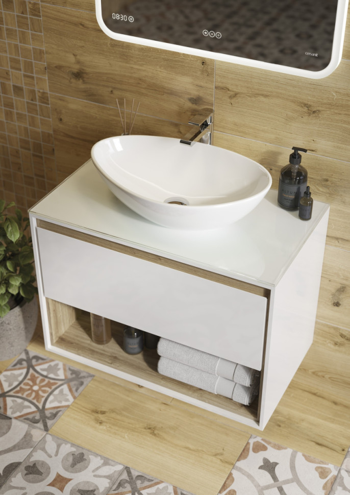 Умывальник Cersanit Moduo 55 Leaf 63571 Умывальник Cersanit Moduo 55 Leaf 63571