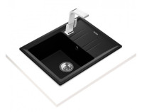 Кухонная мойка Teka Stone 45 S-TG 1B 1D (Black metallic)
