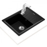 Кухонная мойка Teka Stone 45 S-TG 1B 1D (Black metallic)