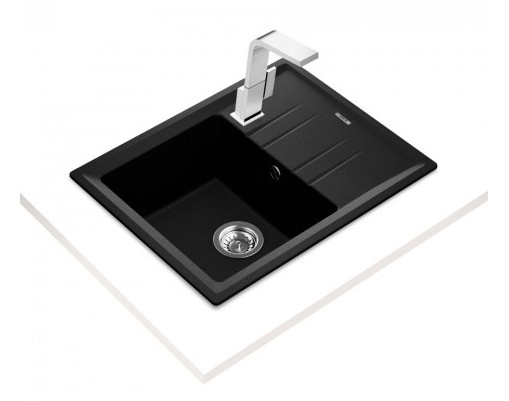 Кухонная мойка Teka Stone 45 S-TG 1B 1D (Black metallic)